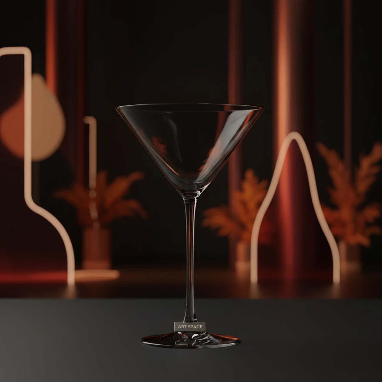 Аренда Бокал для мартини Тринити Dark 200 мл в Stella di Mosca