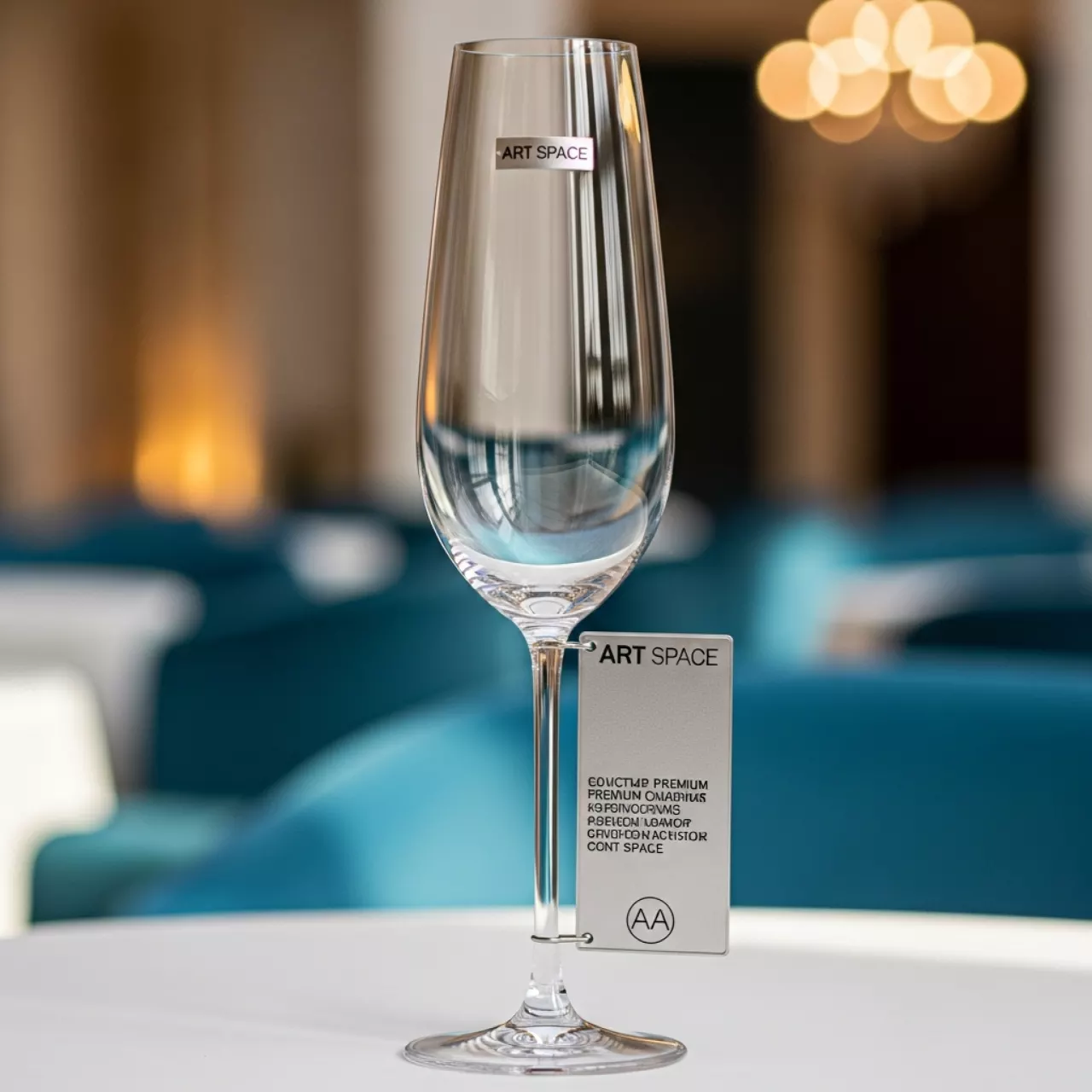 Аренда Бокал флюте Spiegelau хрусталь 190 мл 5х22,5 см в Boutique Hotel PORTUM 1905 — ART SPACE