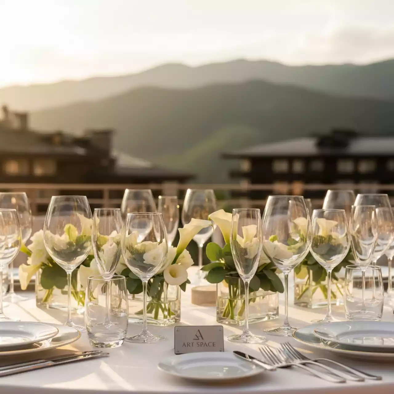 Аренда Бокалы для мероприятий в Golden Tulip Rosa Khutor