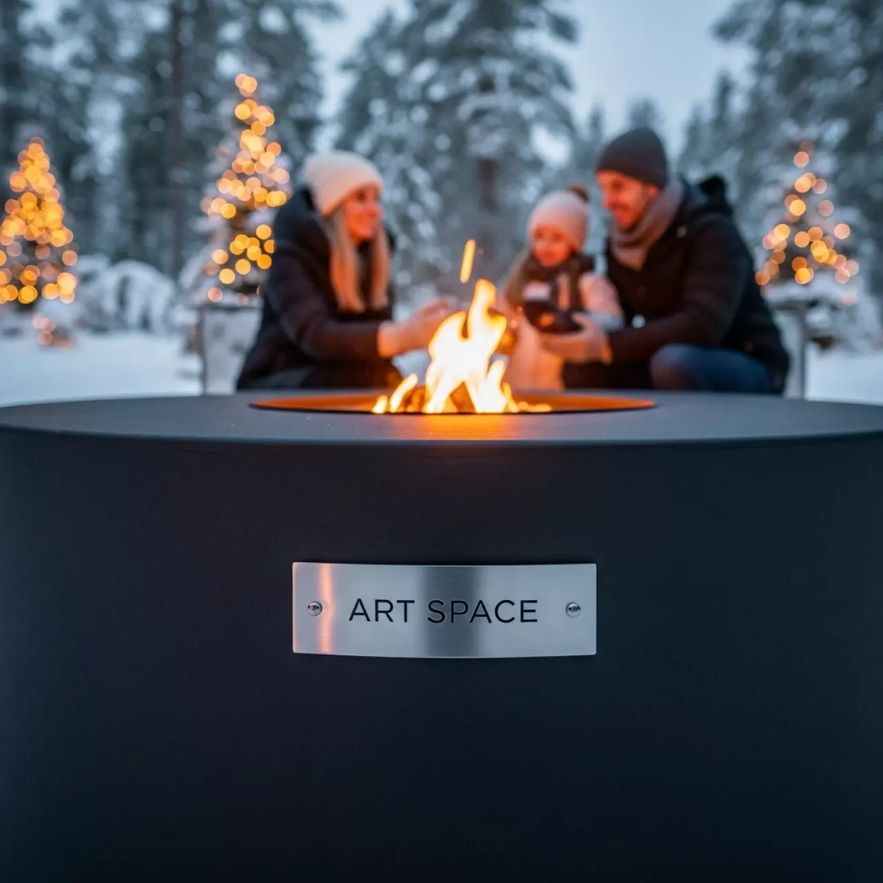 Аренда Чаша костровая Hügett Fire Pit 3098A в Omega Sirius — ART SPACE