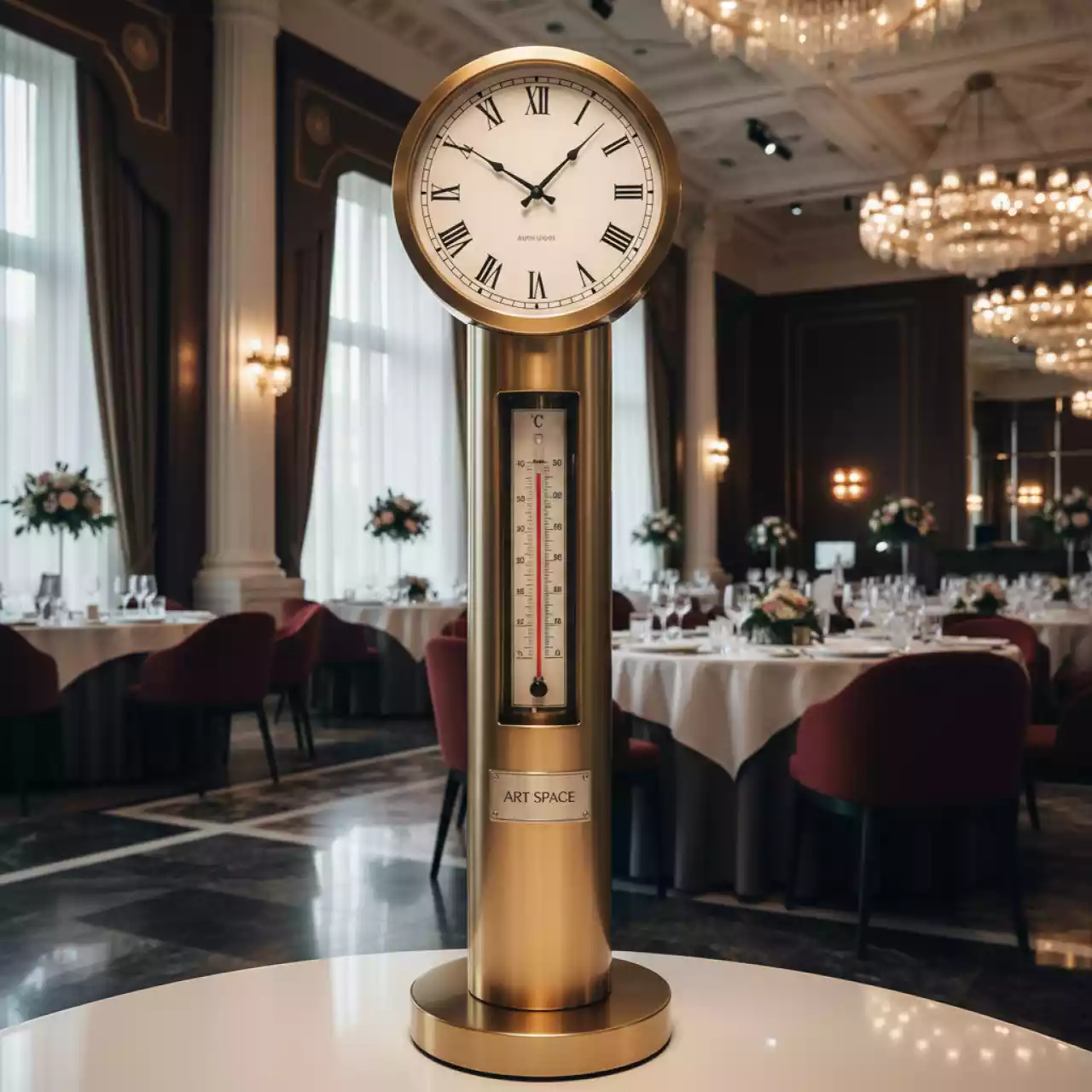 Аренда Часы термометры в ресторане «Магадан» — ART SPACE