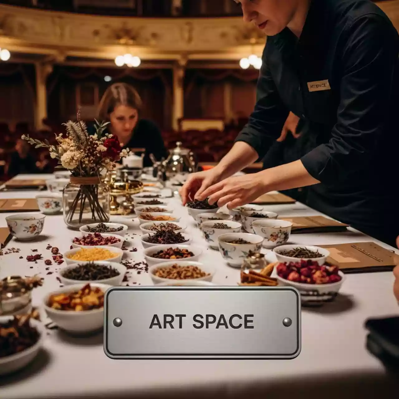 Аренда Чайный купаж мастер класс в Зимнем театре — ART SPACE