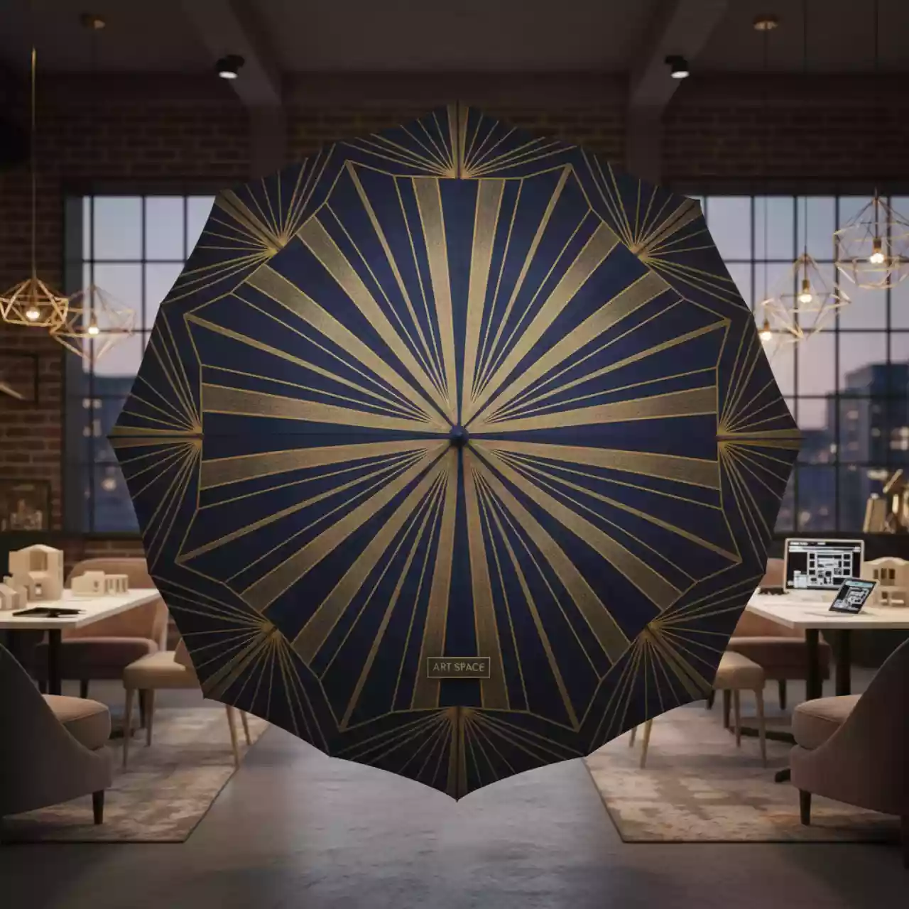 Аренда Чехол для хранения уличных зонтов Galileo Astro 3030 3535 3040 в лофте «Студия 21» — ART SPACE