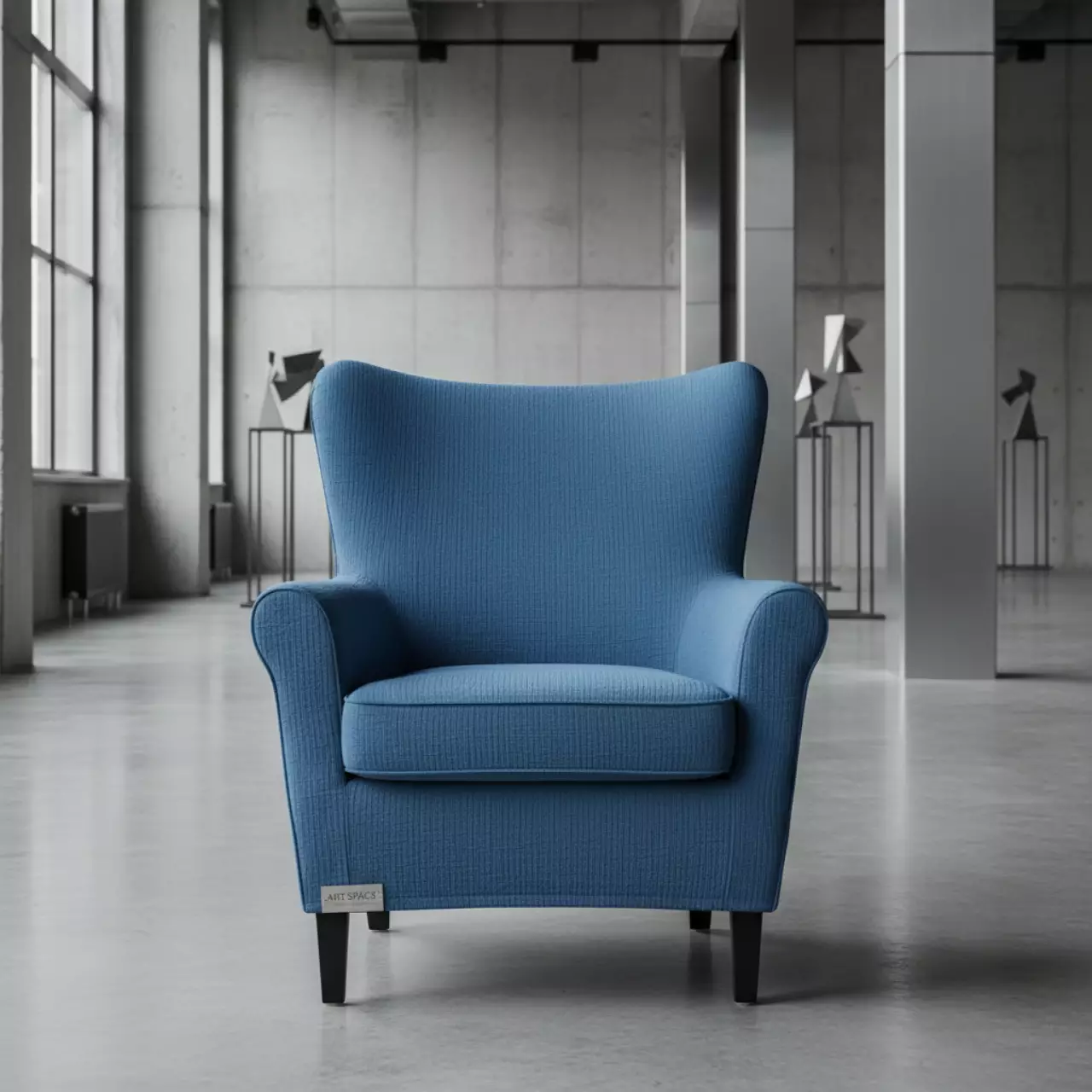 Аренда Чехол E06 на стул Eames синий в ОКЦ «Галактика» — ART SPACE