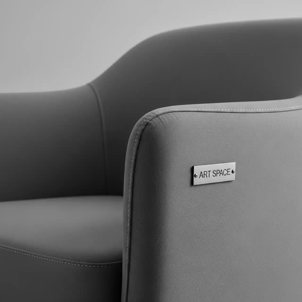 Аренда Чехол на стул Frankfurt серый в Green Flow Hotel — ART SPACE