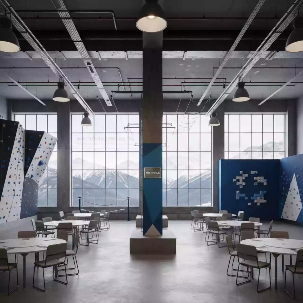 Аренда Челлендж трек 72 метра на курорте «Газпром» (Альпика) — ART SPACE