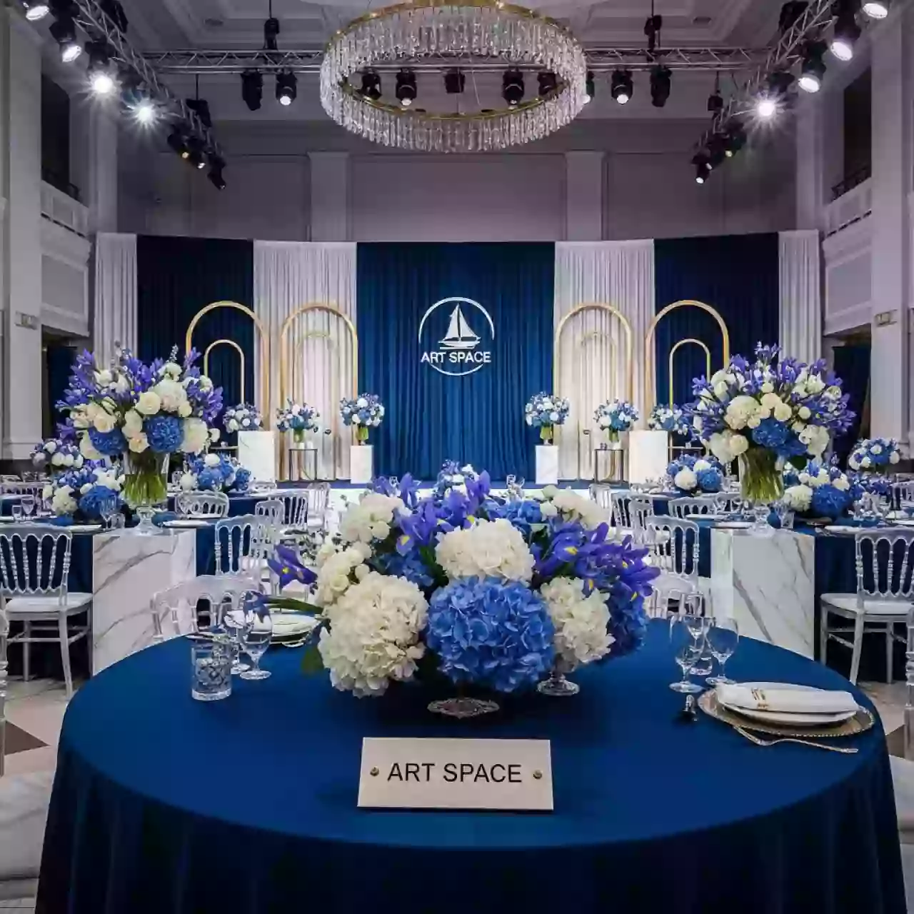 Аренда Декор мероприятия в морском стиле в Университете «Сириус» — ART SPACE