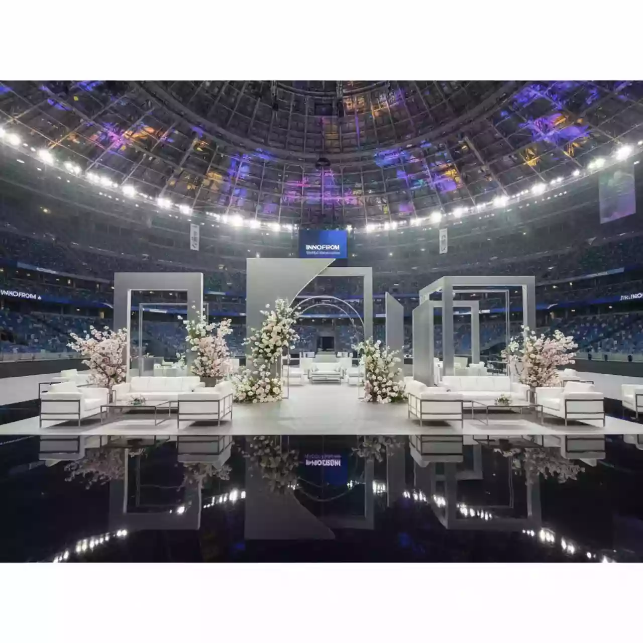 Аренда Декор свадьбы на арене «Фишт» — ART SPACE