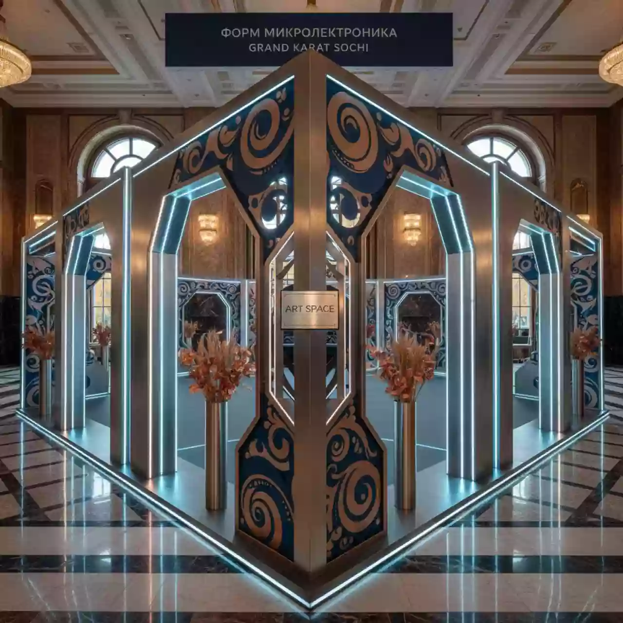 Аренда Декор в русском стиле в Grand Karat Sochi — ART SPACE