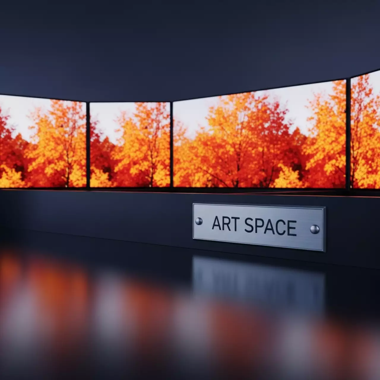 Аренда Дисплей LED LG 55WV70BS 55" в Поляна 1389 Отель и Спа — ART SPACE