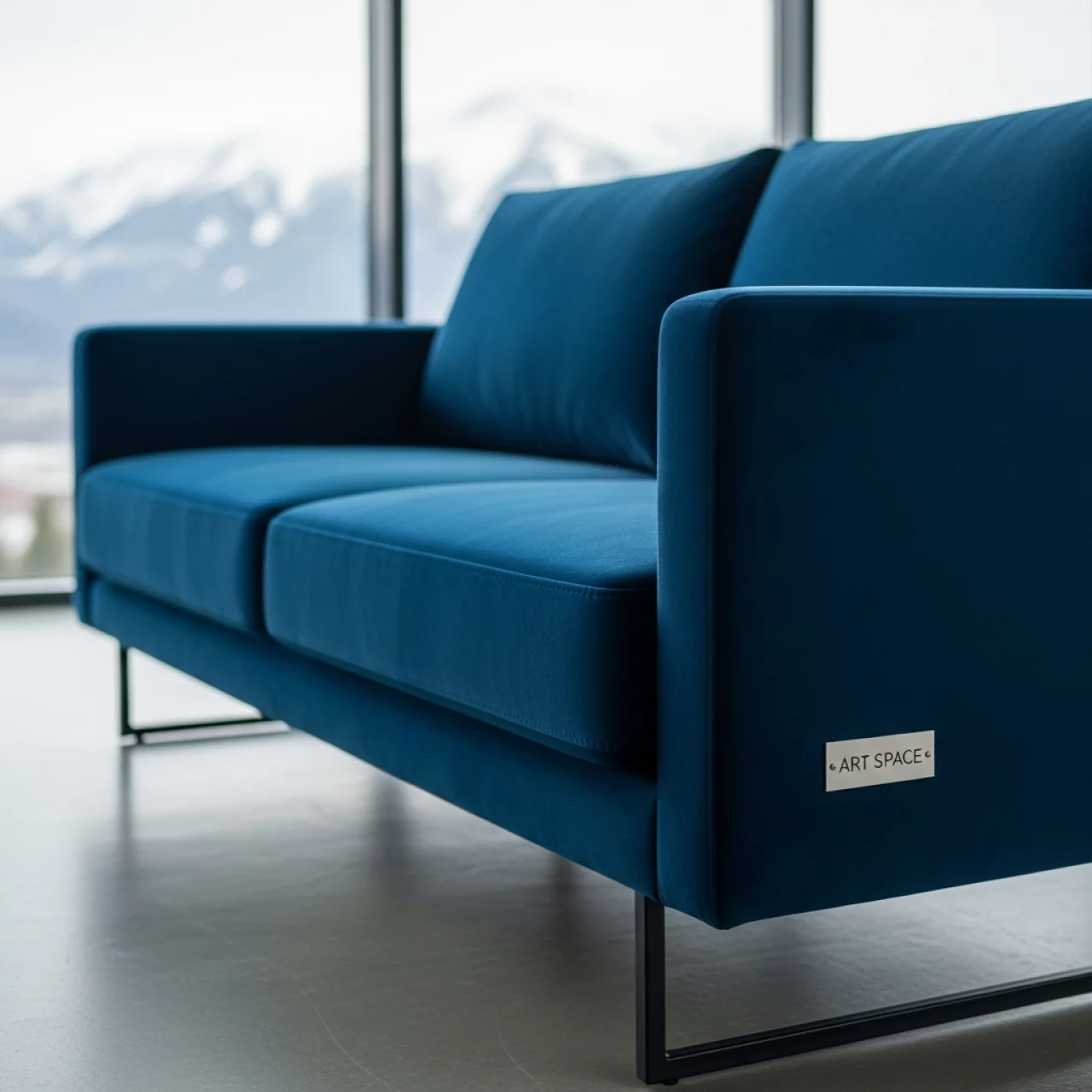 Аренда Диван Сапфир синий в Golden Tulip Rosa Khutor
