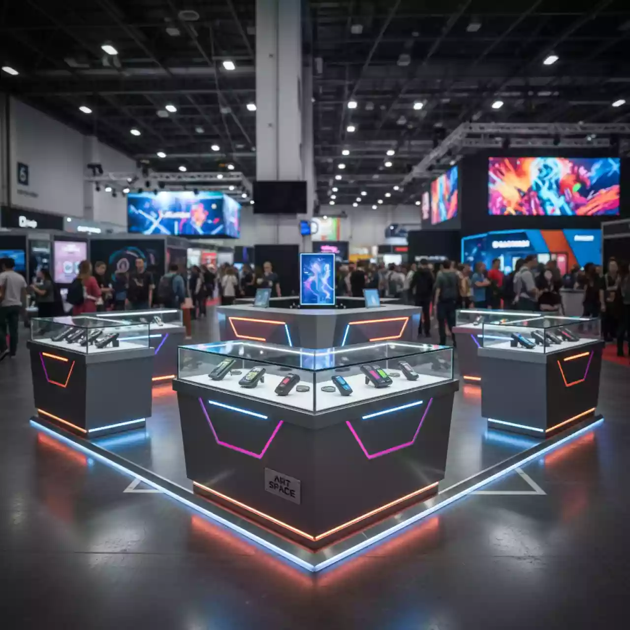 Аренда Дизайн проект торгового острова Miestilo 4х2.4 метра в Novotel Resort — ART SPACE