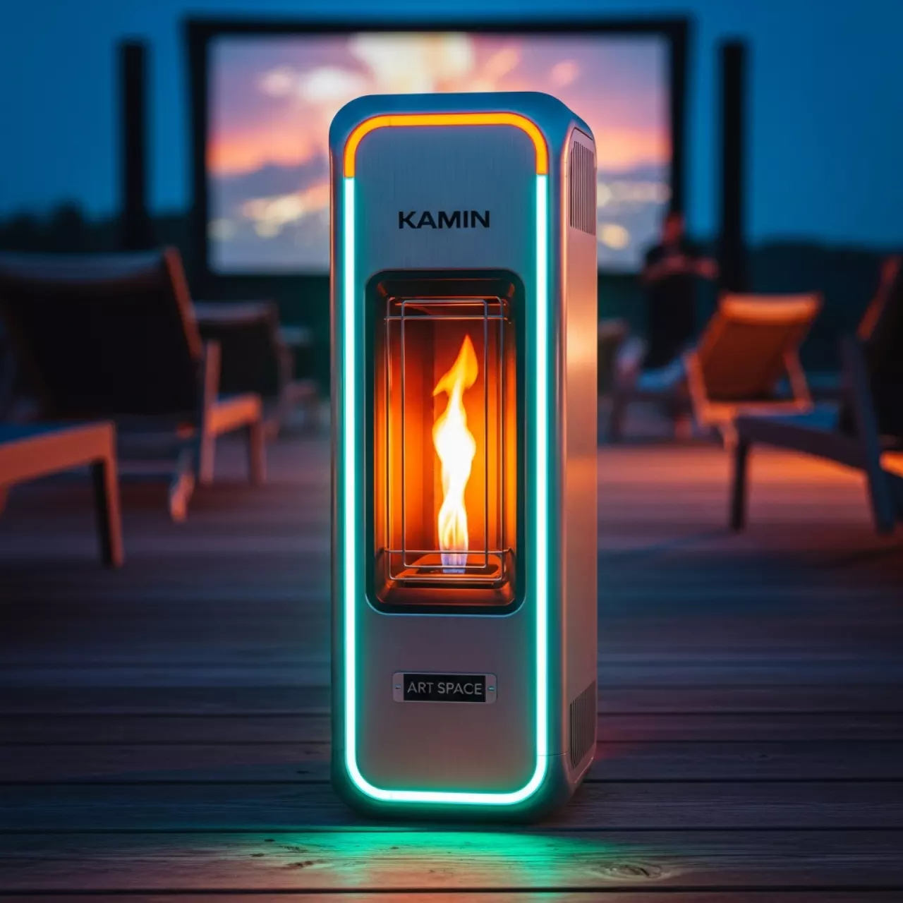 Аренда Дизельный обогреватель Камин в Bridge Resort — ART SPACE