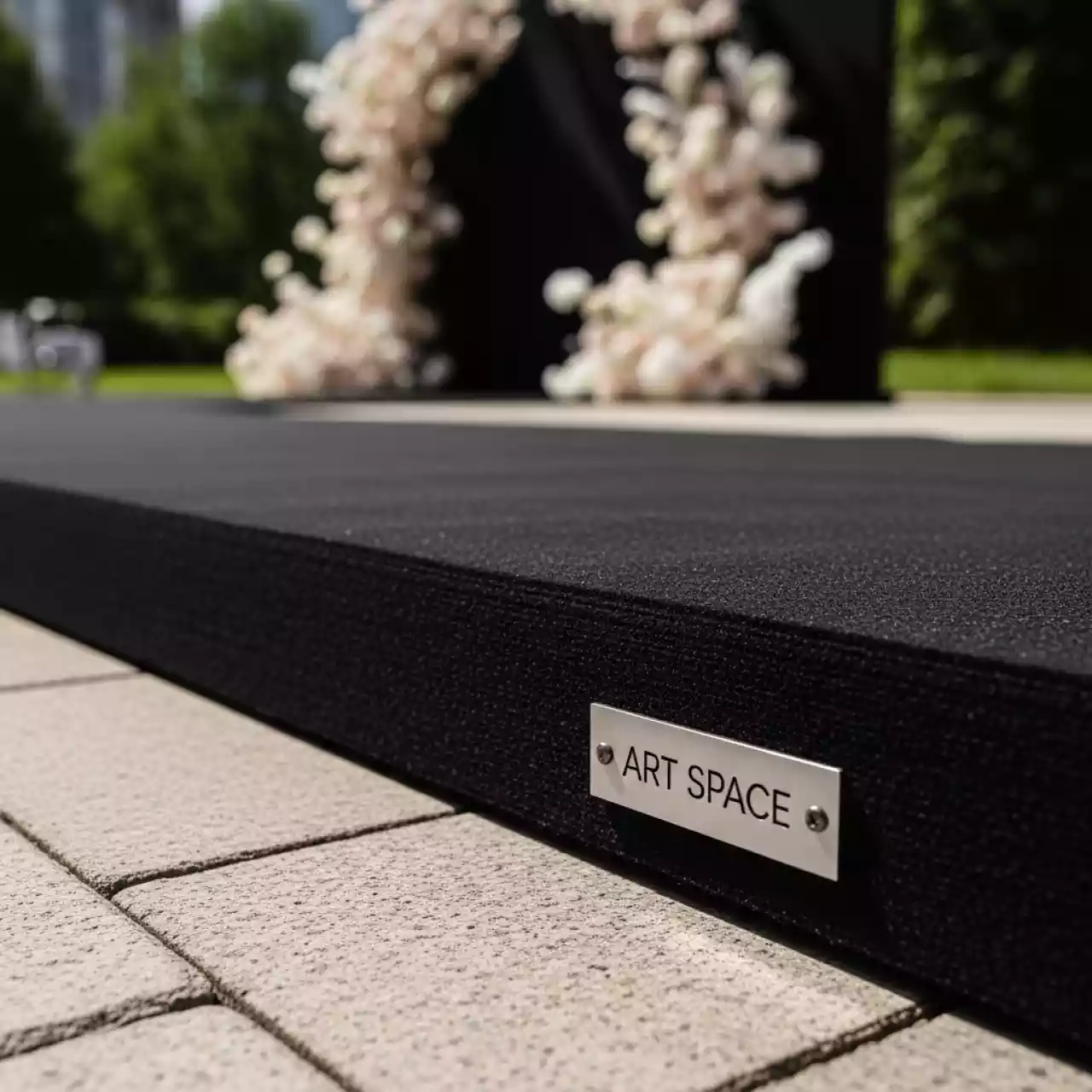 Аренда Дорожка ковровая черная в этно-парке «Моя Россия» — ART SPACE