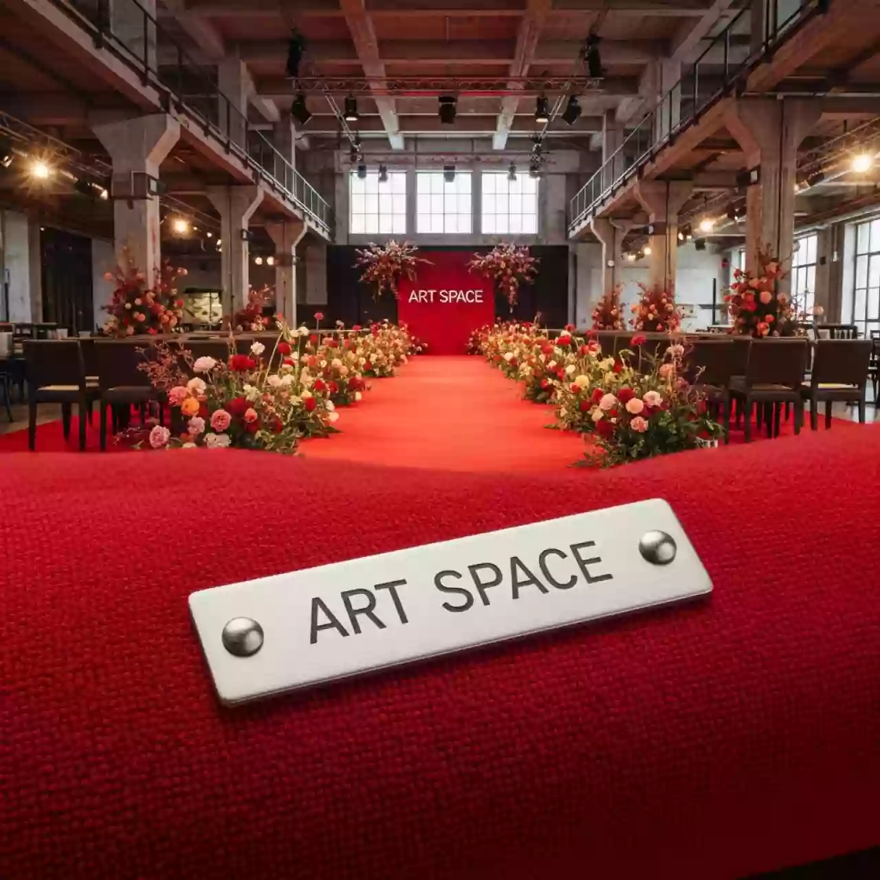 Аренда Дорожка ковровая красная 200 м² в ресторане «Brunello» — ART SPACE