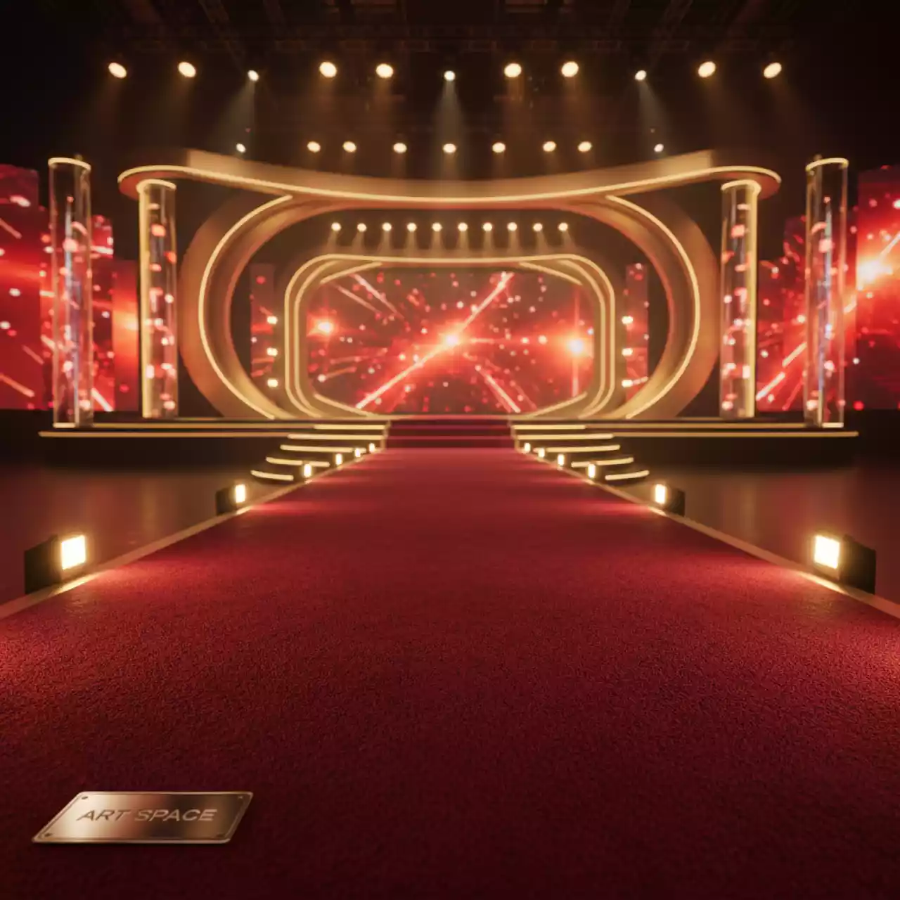Аренда Дорожка ковровая красная в Alpha Sirius — ART SPACE