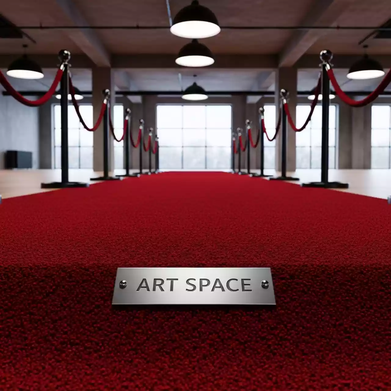 Аренда Дорожка красная ковролин для конференции в конгресс-холле отеля Жемчужина — ART SPACE