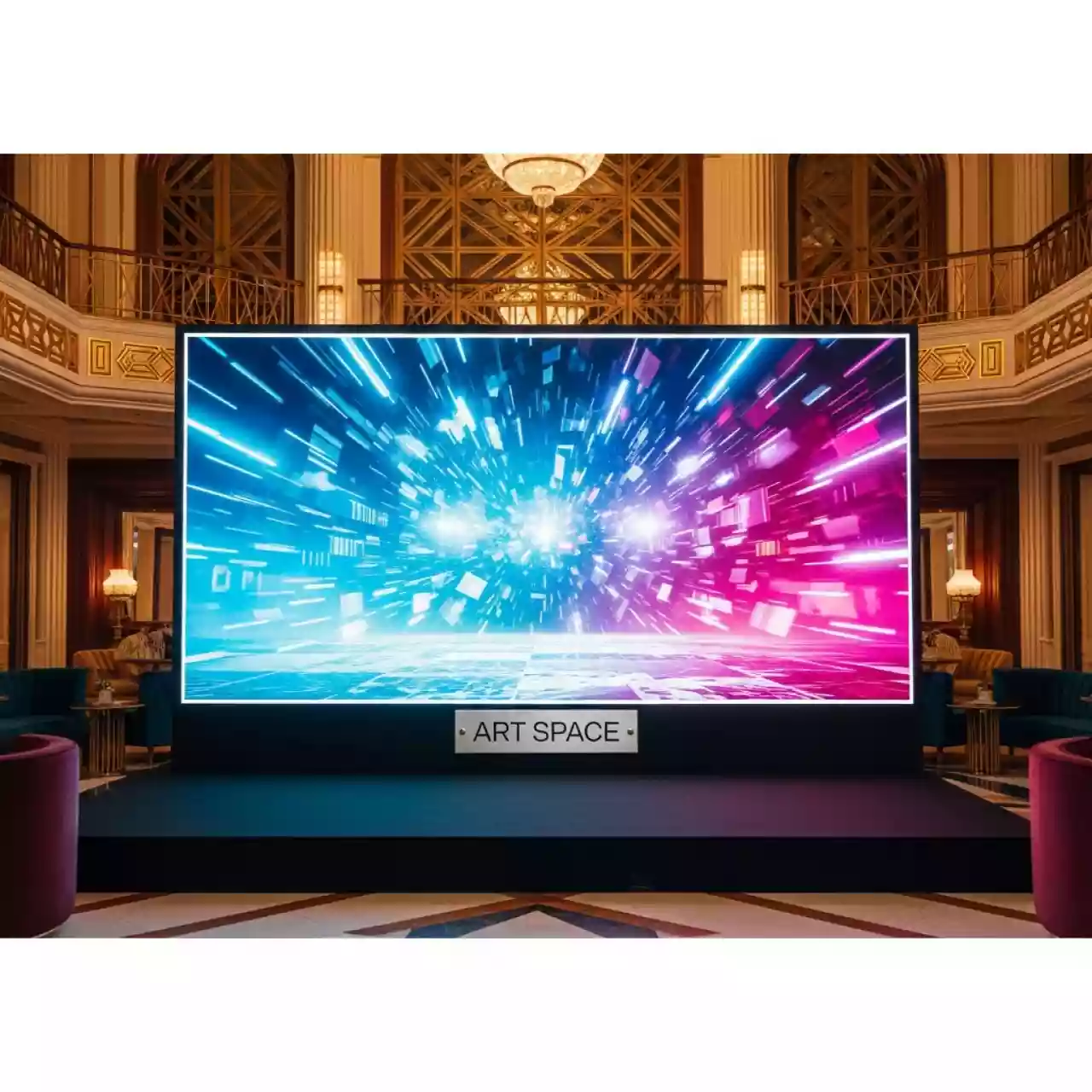 Аренда Экран LED LG LAEC018 GN2 163 дюйма FHD в казино «Сочи» — ART SPACE