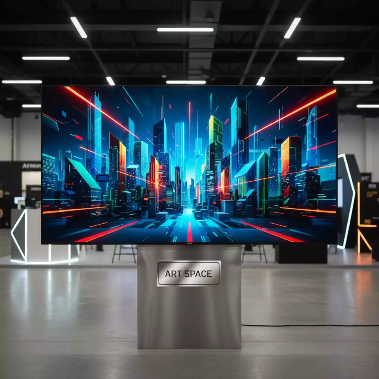 Аренда Экран светодиодный LED 3,5х2 м в Маринс Парк Отеле — ART SPACE