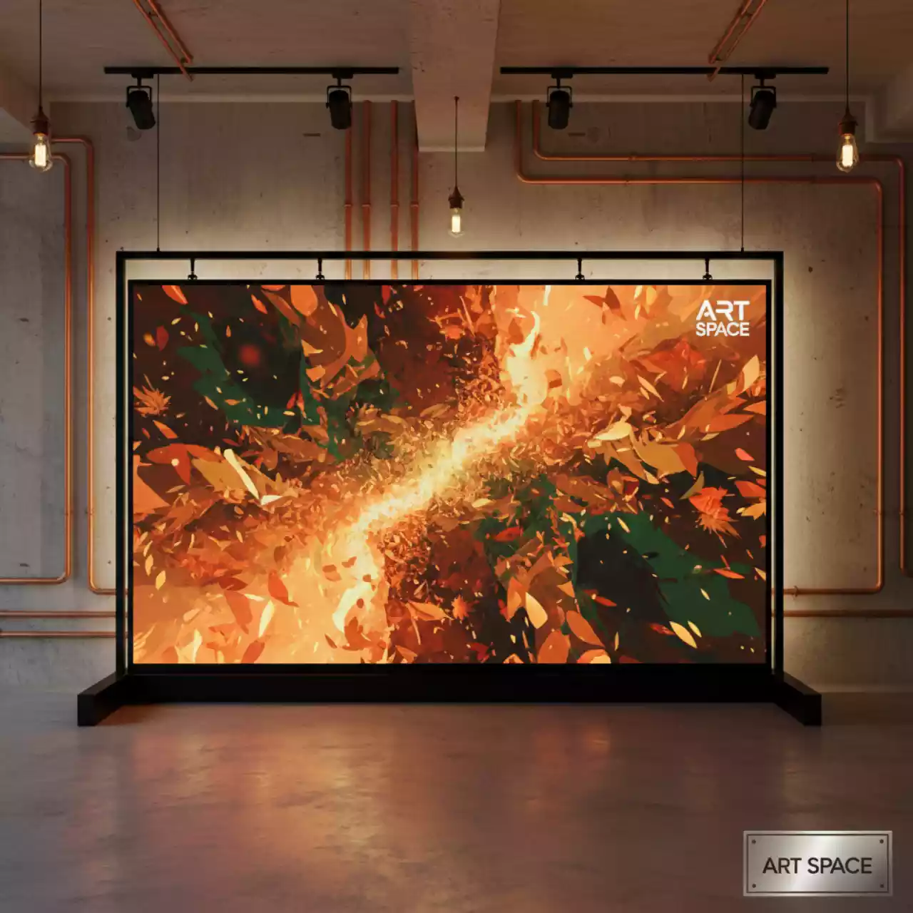 Аренда Экранов светодиодных Dicolor 4х3 м в Маринс Парк Отеле — ART SPACE