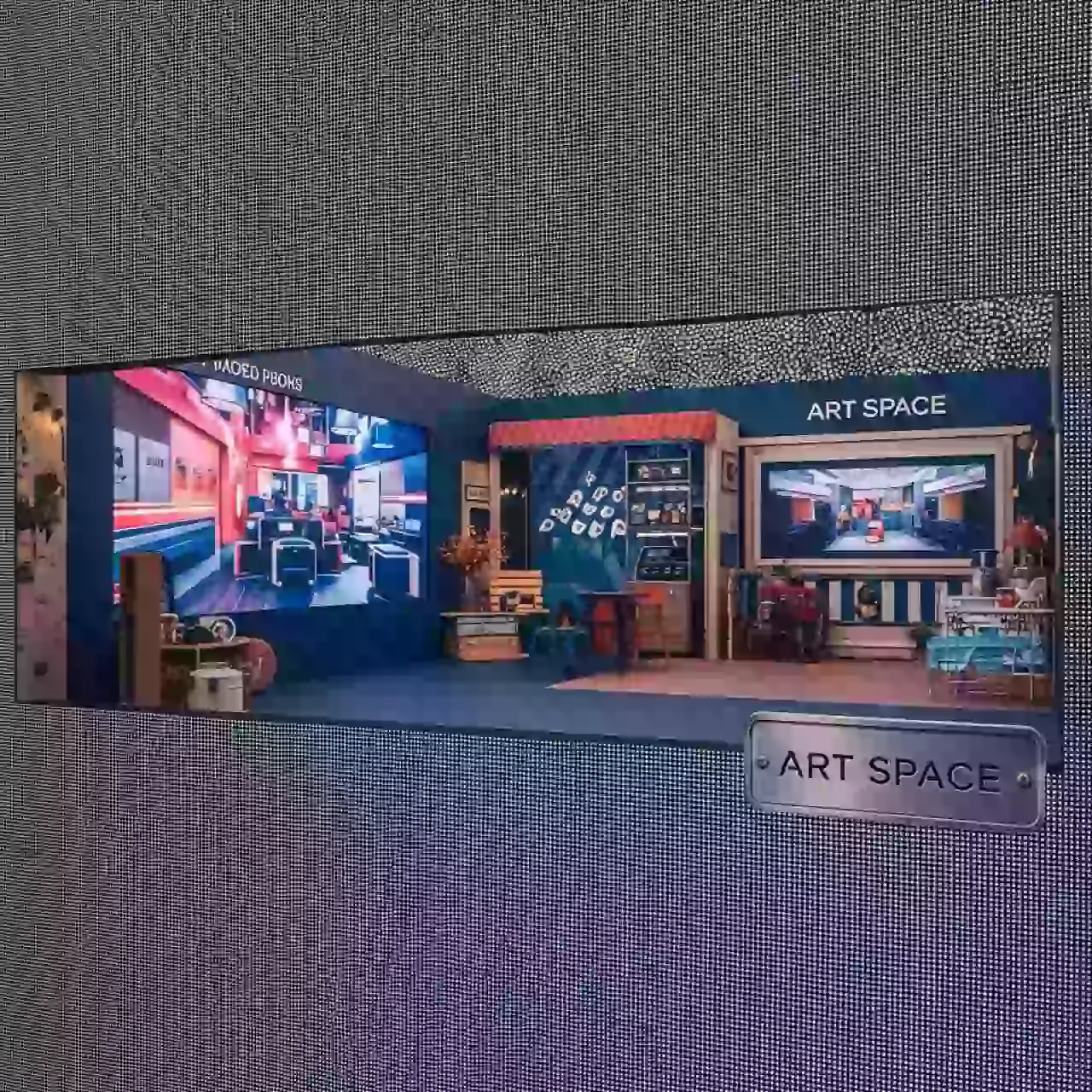 Аренда Экраны светодиодные и фотозоны в гранд-отеле «Жемчужина» — ART SPACE