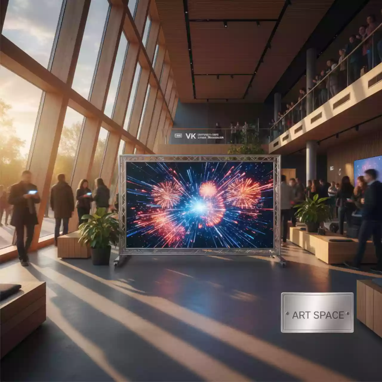 Аренда Экраны светодиодные P4 outdoor 4 мм в конгресс-холле отеля Жемчужина — ART SPACE