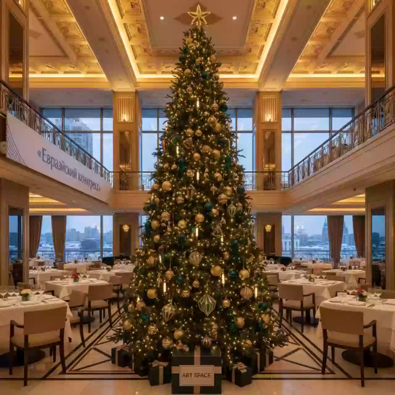 Аренда Елка 2025 в ресторане «La Terrazza» — ART SPACE