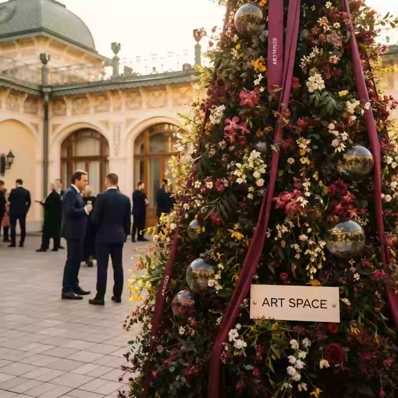 Аренда Ёлка благотворительная на Нижегородской ярмарке в усадьбе Голицына — ART SPACE