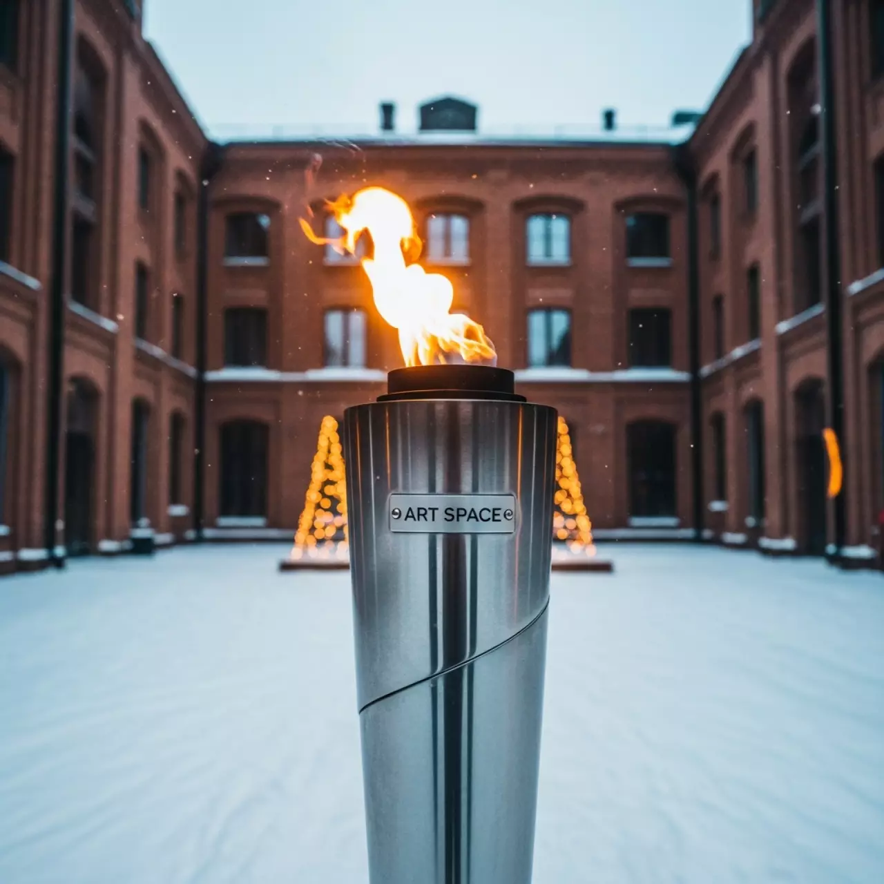 Аренда Эстафета огня зимней универсиады в Boutique Hotel PORTUM 1905 — ART SPACE