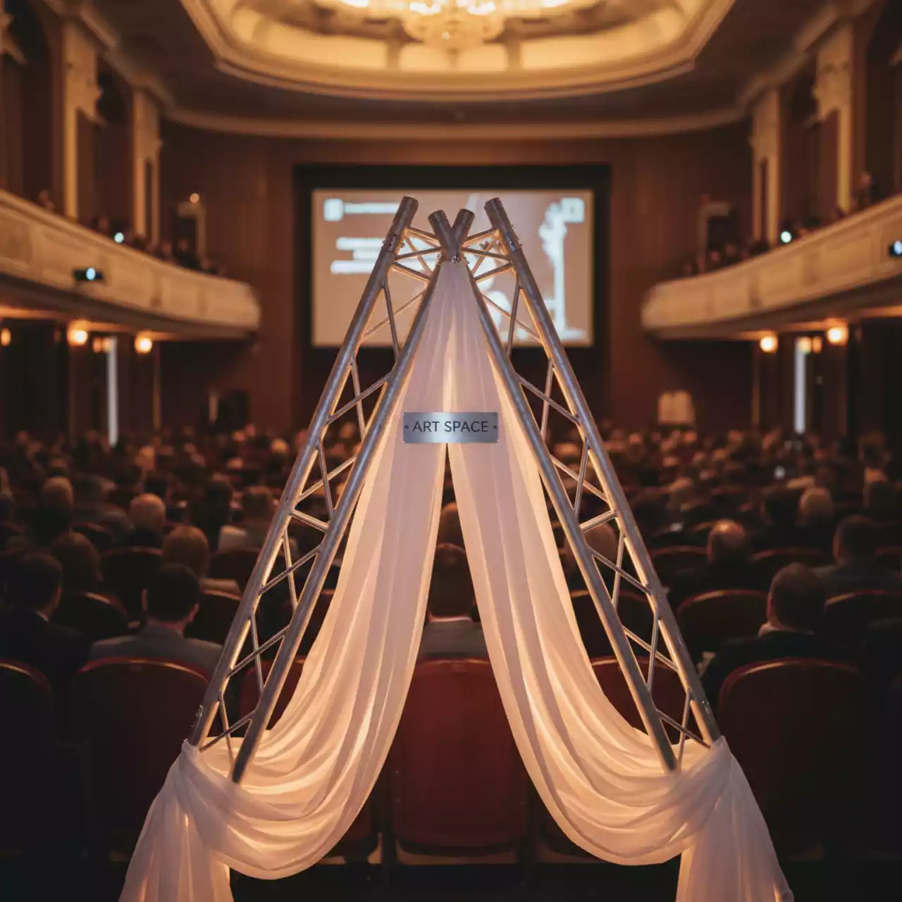 Аренда Ферма треугольная для концерта в Grand Karat Sochi — ART SPACE