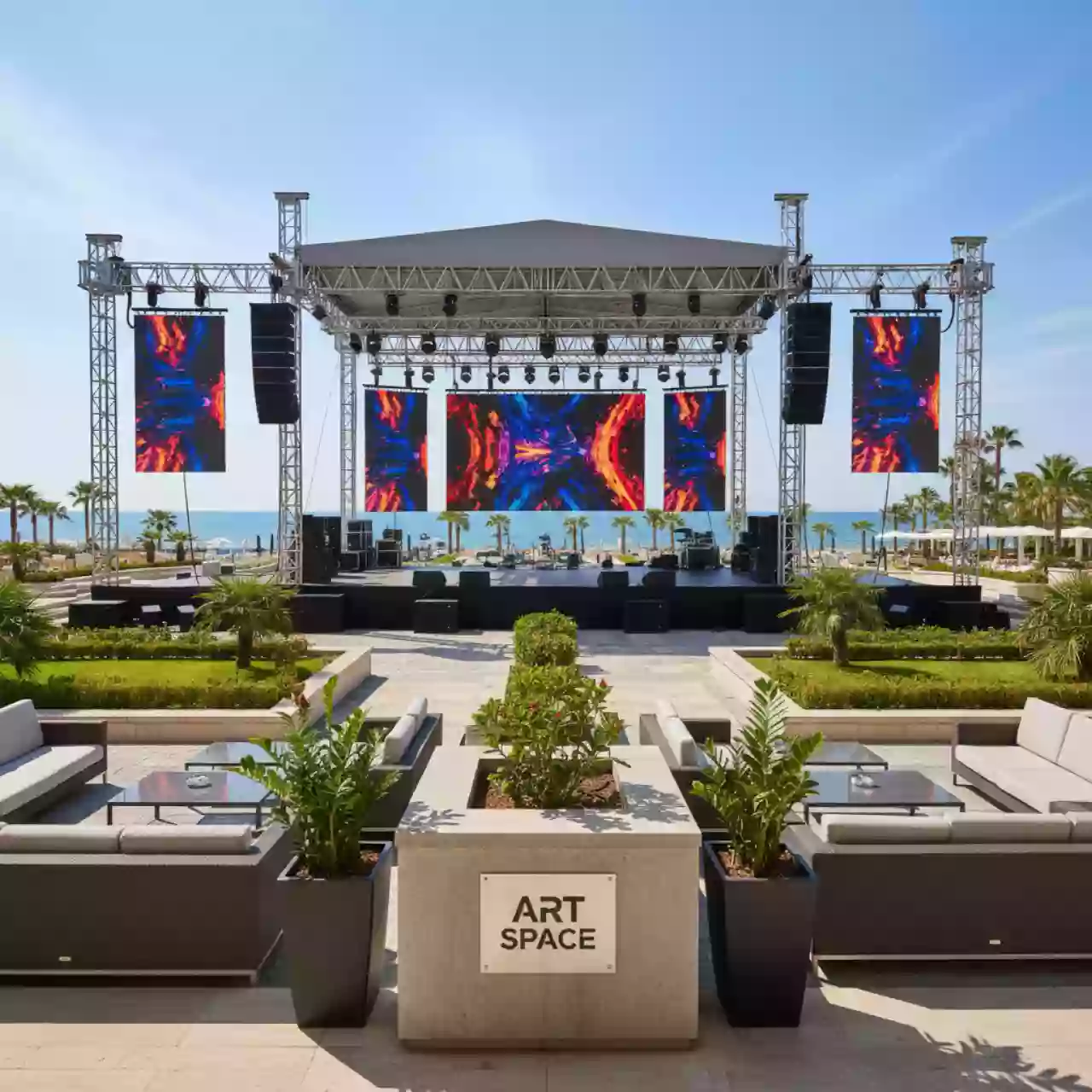 Аренда Фестиваль "Нашествие 2016" в санатории «Сочи» — ART SPACE