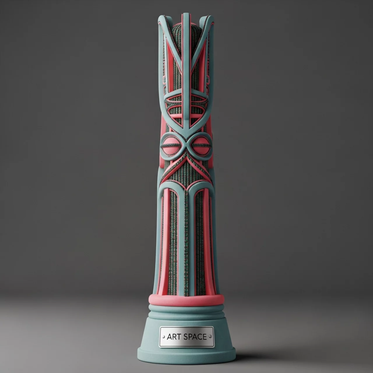 Аренда Фигура тотем из биопластика Threebu Totem 4 Special в Sochi Marriott Krasnaya Polyana — ART SPACE
