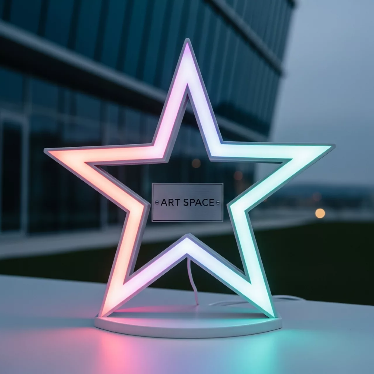 Аренда Фигура Звезда с подсветкой LED в отеле Hyatt Regency Sochi — ART SPACE