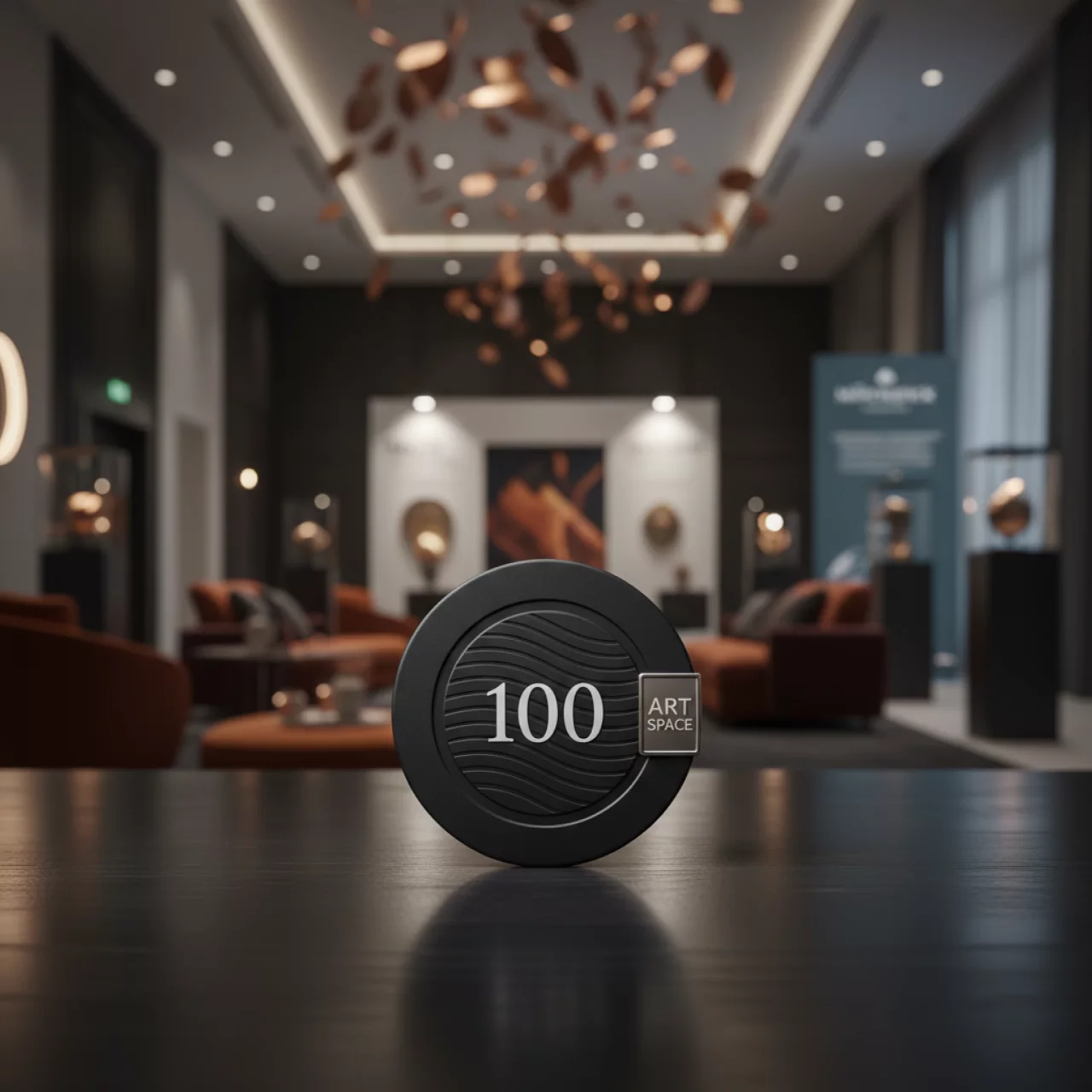 Аренда Фишка для казино черная в Mövenpick Hotel