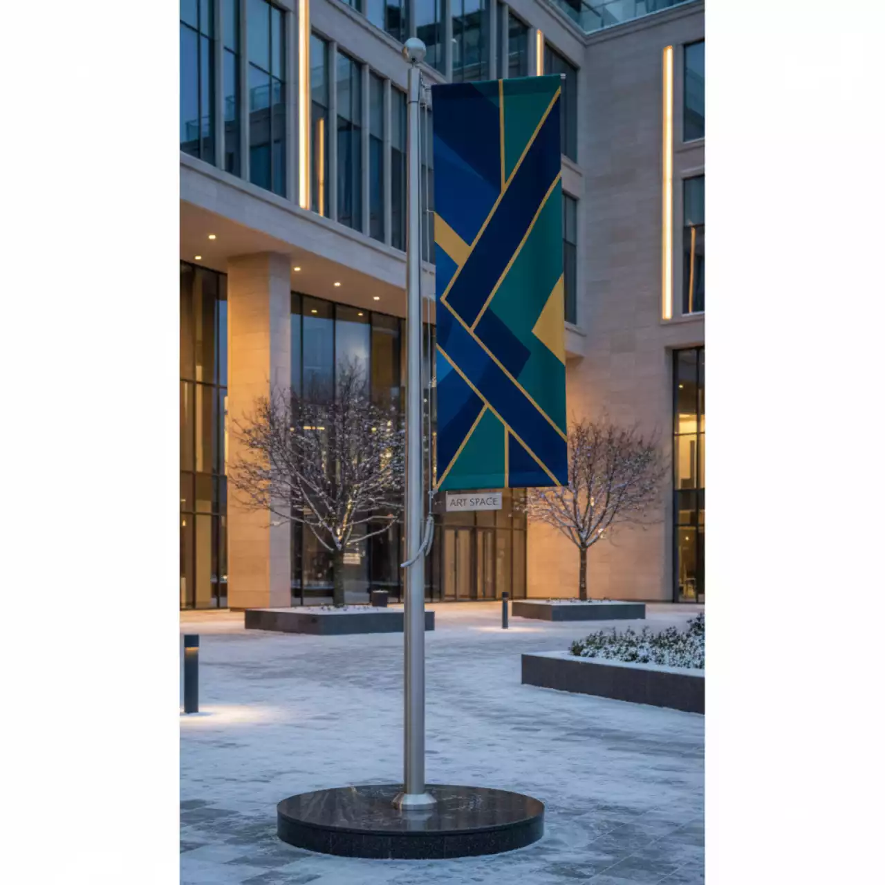 Аренда Флагшток Почёт 6 м в Delta Sirius — ART SPACE