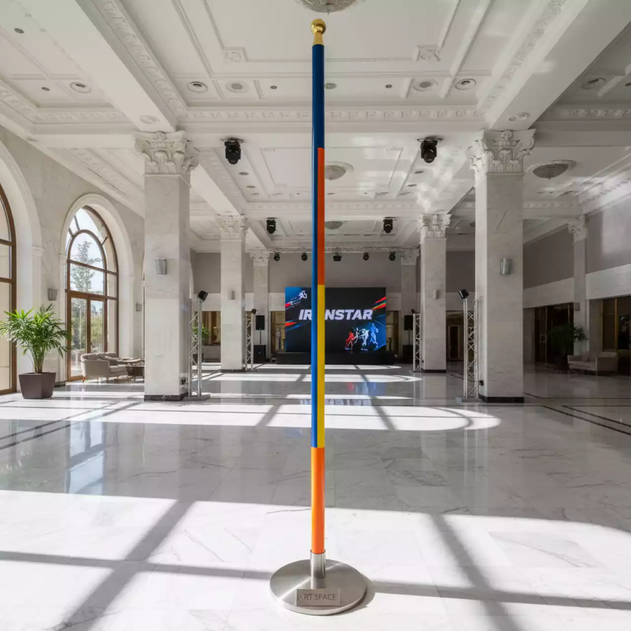 Аренда Флагшток секционный Титул С 4,5 м в конгресс-холле отеля Жемчужина — ART SPACE