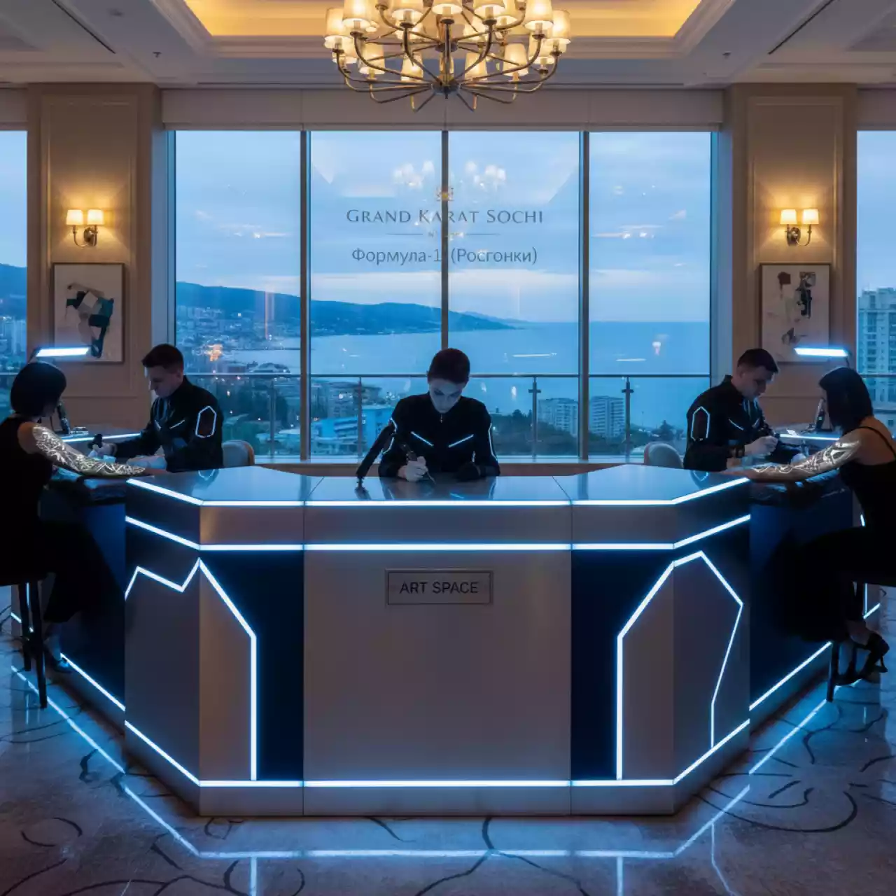 Аренда Флеш тату мастер класс в Grand Karat Sochi — ART SPACE