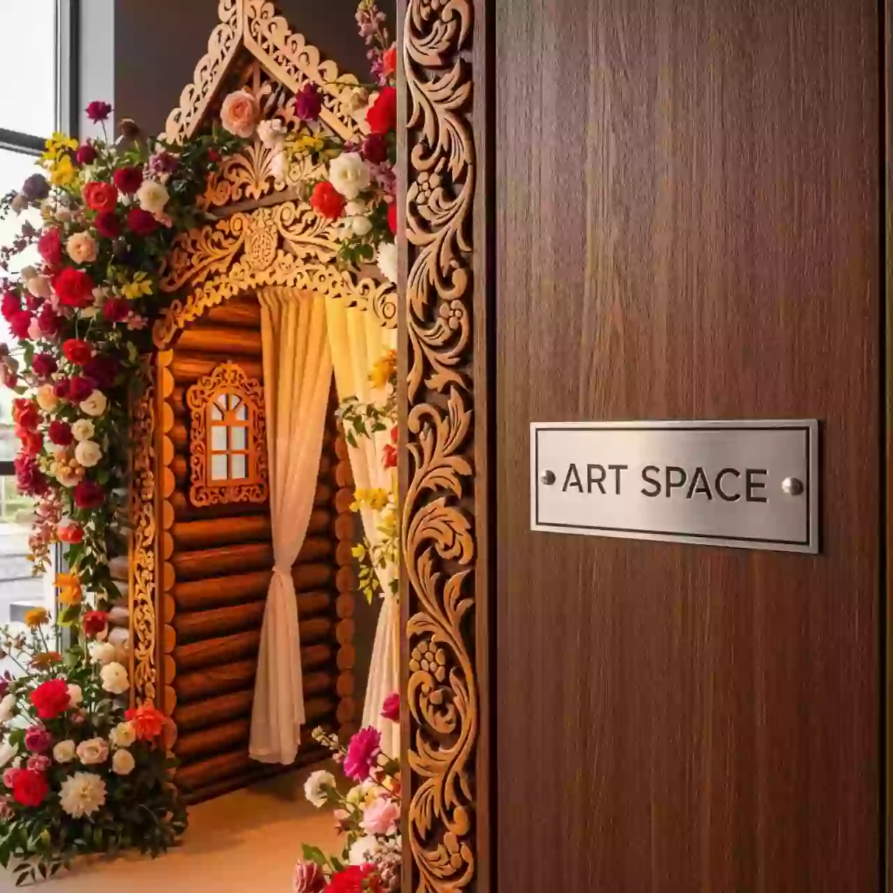 Аренда Фотобутафория русская в Green Flow Hotel — ART SPACE