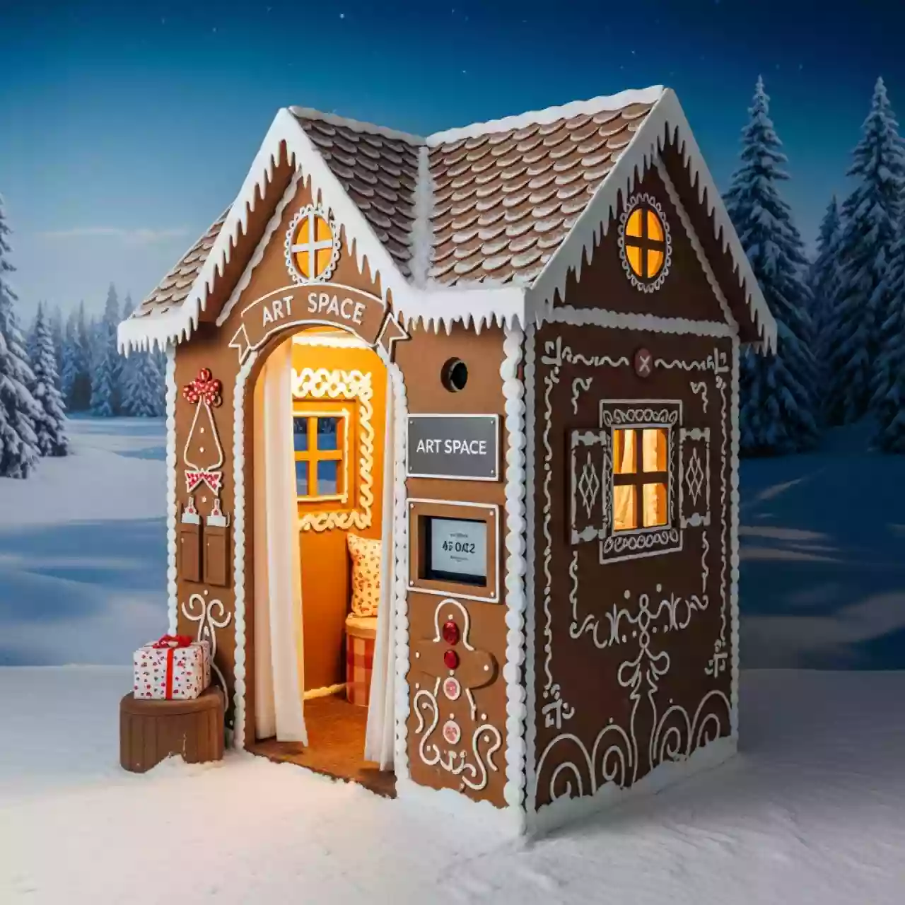 Аренда Фотозона пряничный домик в санатории «Сочи» — ART SPACE