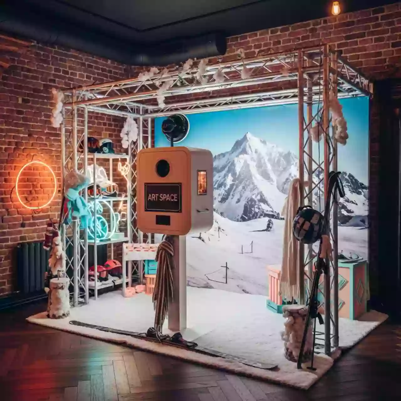 Аренда Фотозоны горнолыжный курорт в ресторане «Баран-Рапан» — ART SPACE