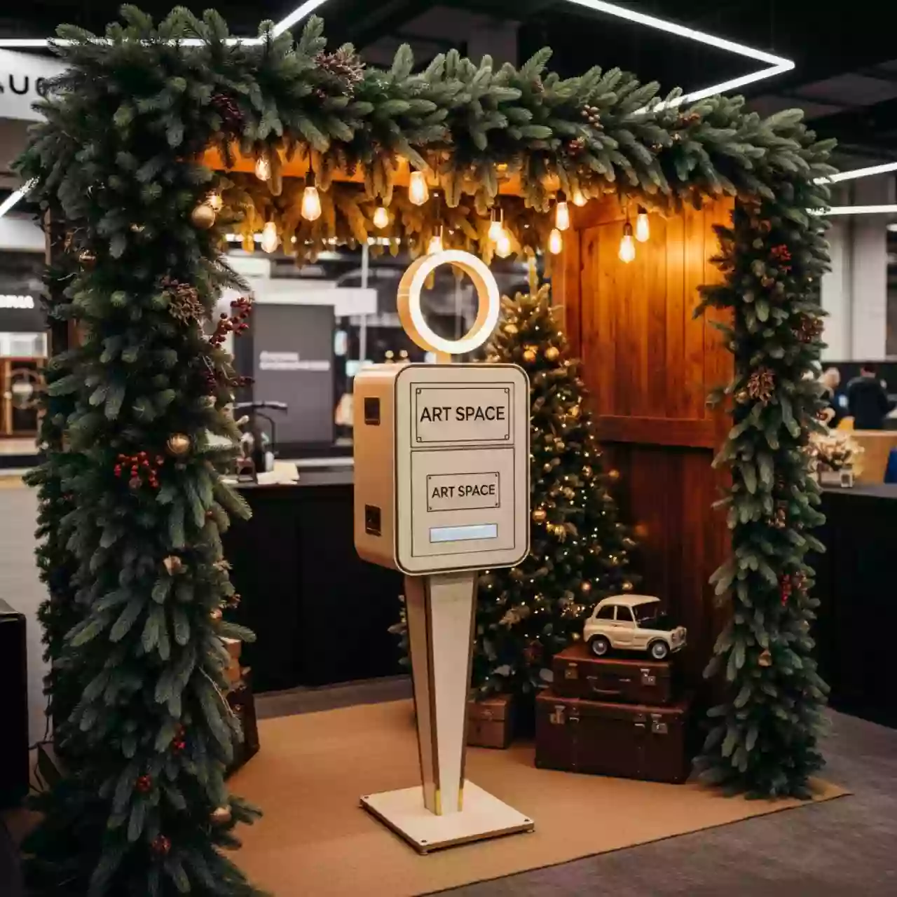 Аренда Фотозоны Новогодняя Ретро Хвоя на Имеретинской набережной — ART SPACE