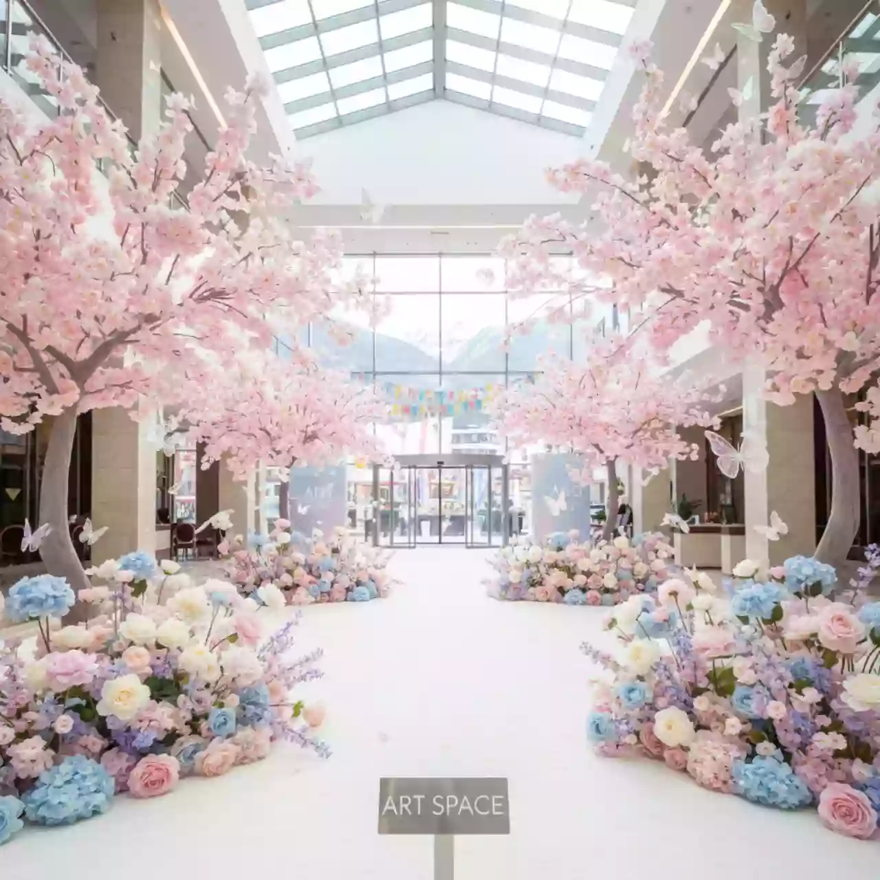 Аренда Фотозоны Весеннее утро в Golden Tulip Rosa Khutor — ART SPACE