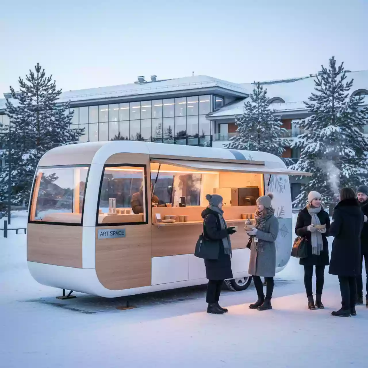 Аренда Фудтраки Foodtruck в Bridge Resort — ART SPACE