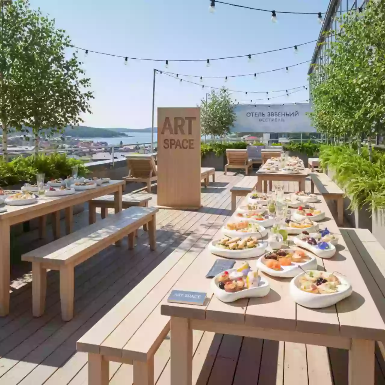 Аренда Фуршет корпоративный в отеле «Звездный» — ART SPACE