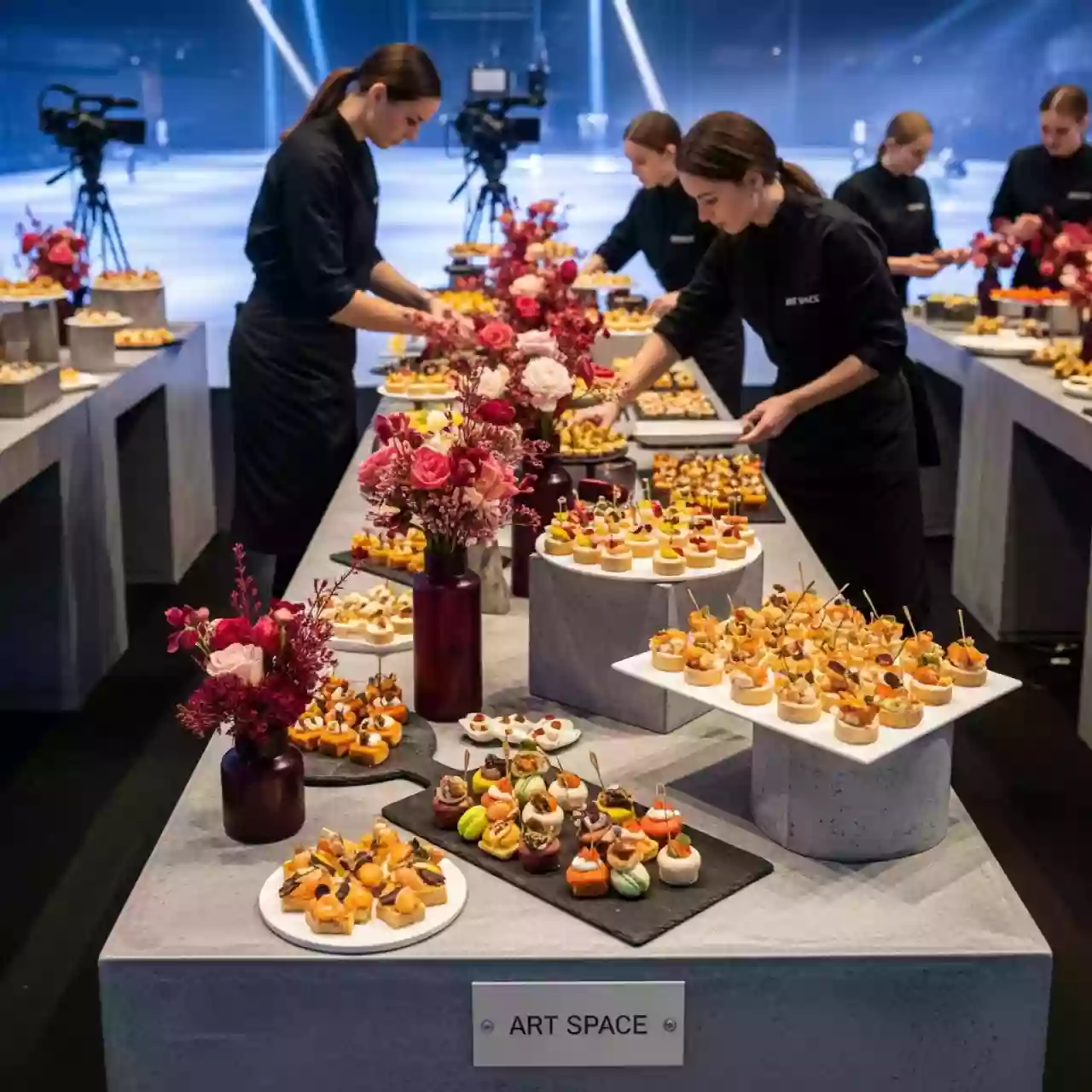 Аренда Фуршет на 8 марта в ледовом дворце «Большой» — ART SPACE