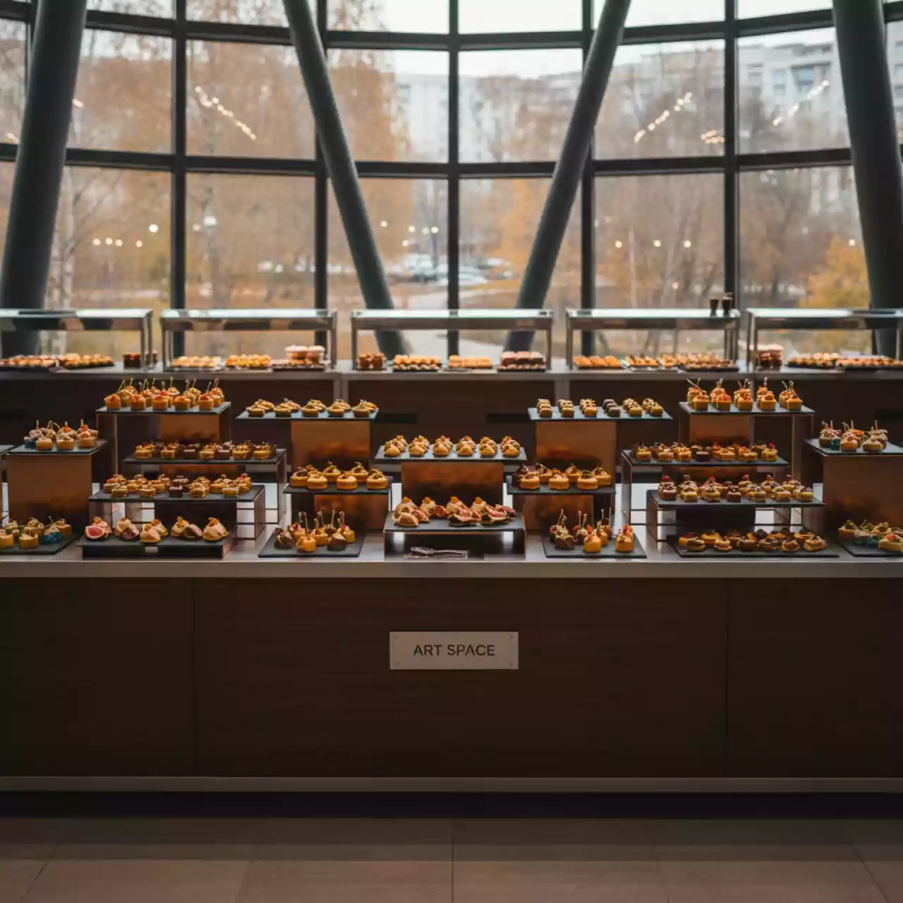 Аренда Фуршета для интеллектуальной игры в Delta Sirius — ART SPACE