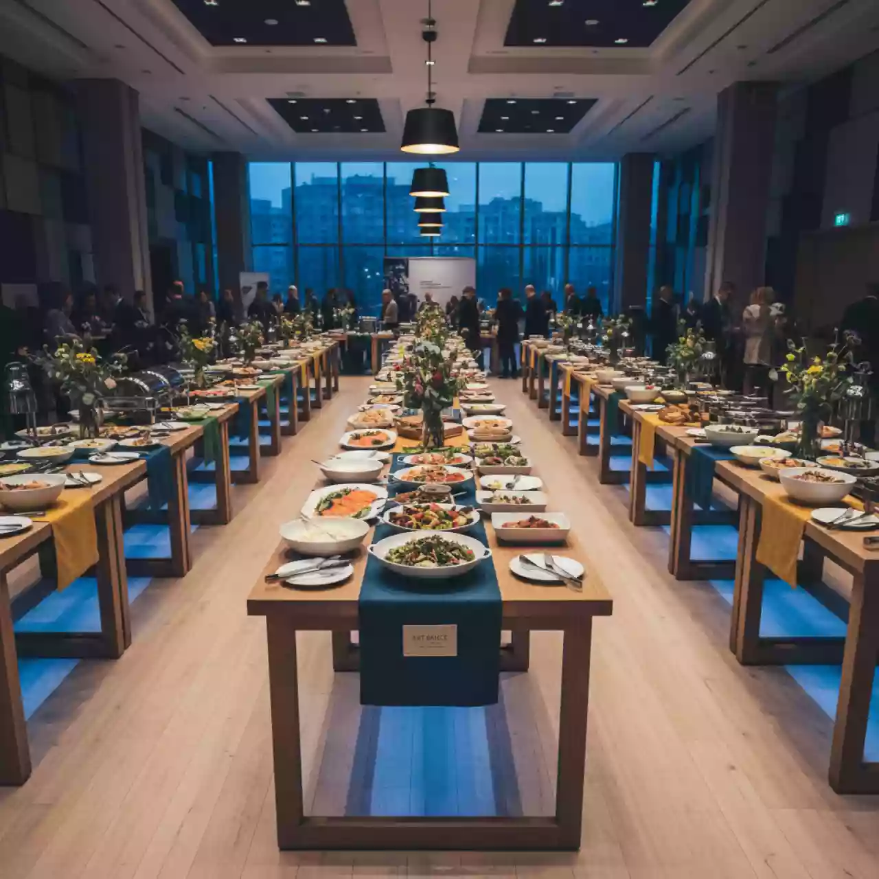 Аренда Фуршетные системы и линии в конгресс-холле отеля Жемчужина — ART SPACE