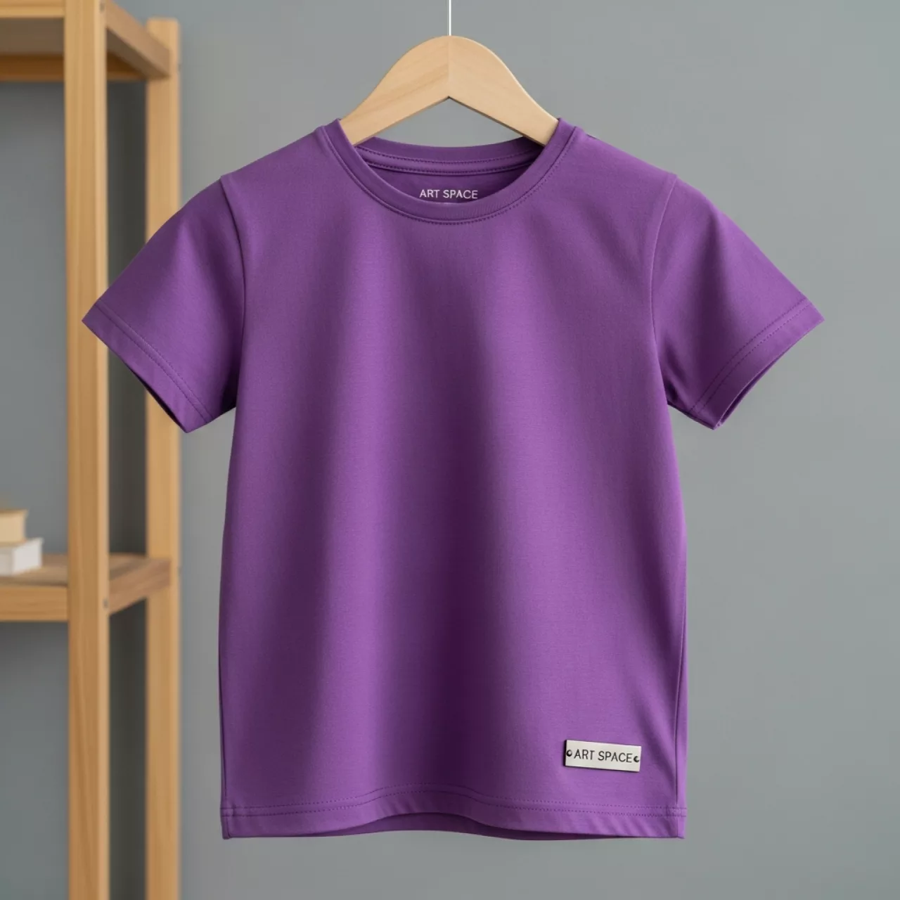 Аренда Футболка детская под логотип REGENT KIDS 150 фиолетовая рост 130 140 см в Imeretinskiy Hotel — ART SPACE