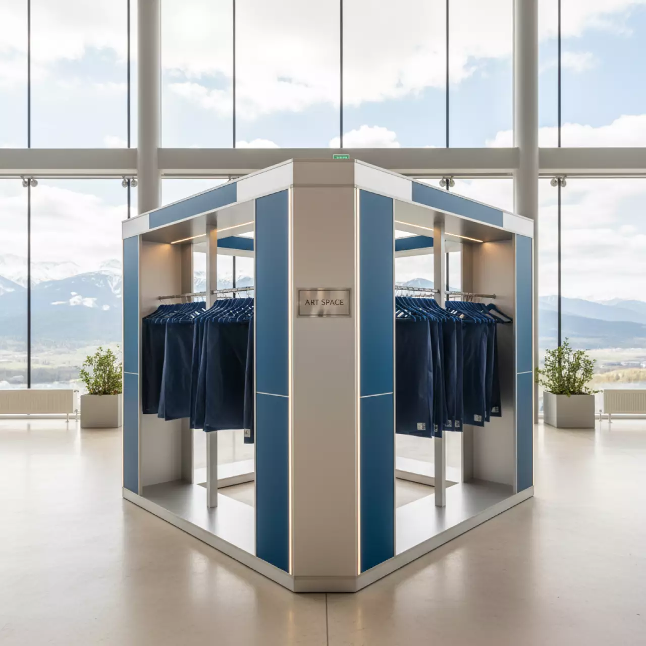 Аренда Гардероб выездной корпоративный в Skypark Sochi — ART SPACE