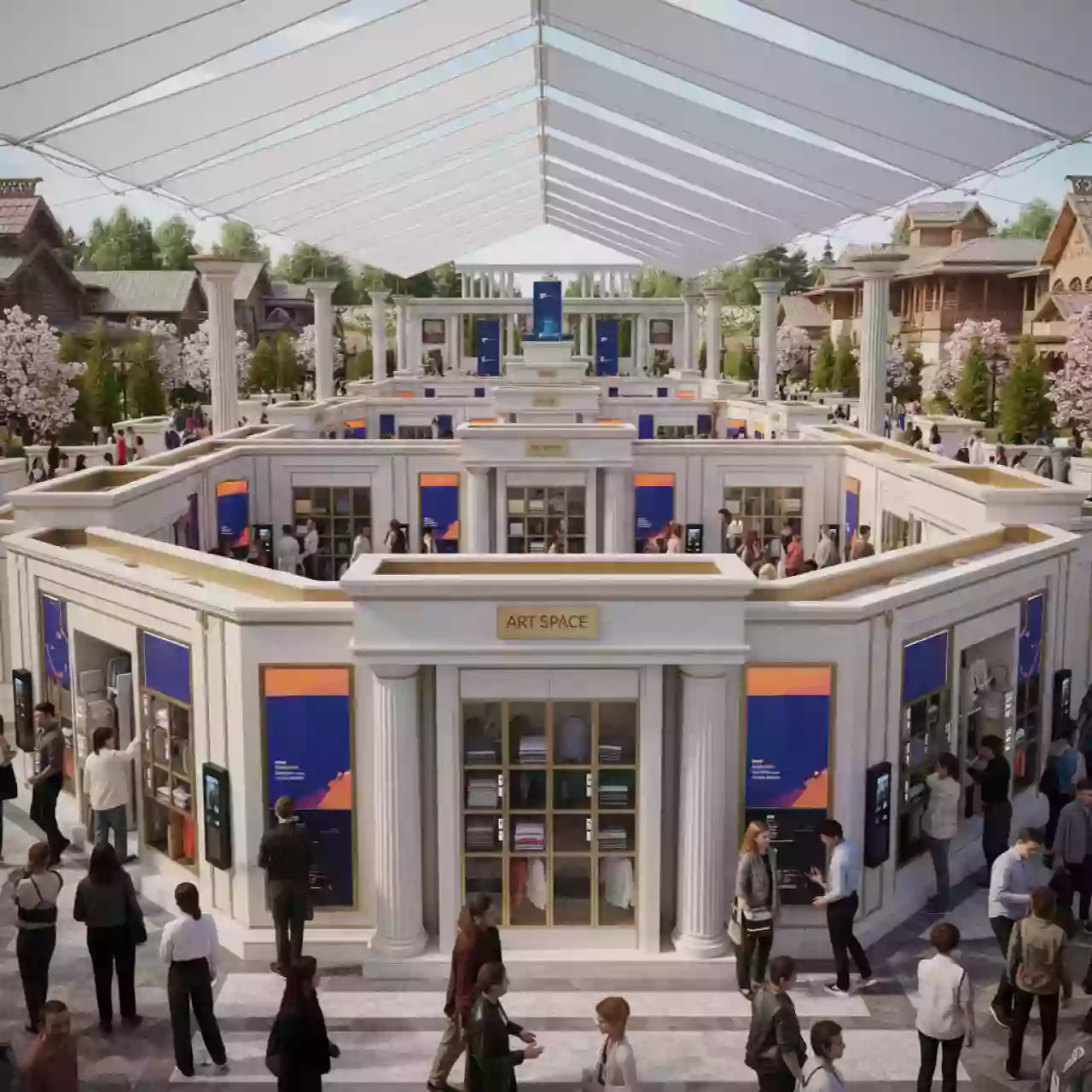 Аренда Гардеробов на 101 500 мест в этно-парке «Моя Россия» — ART SPACE